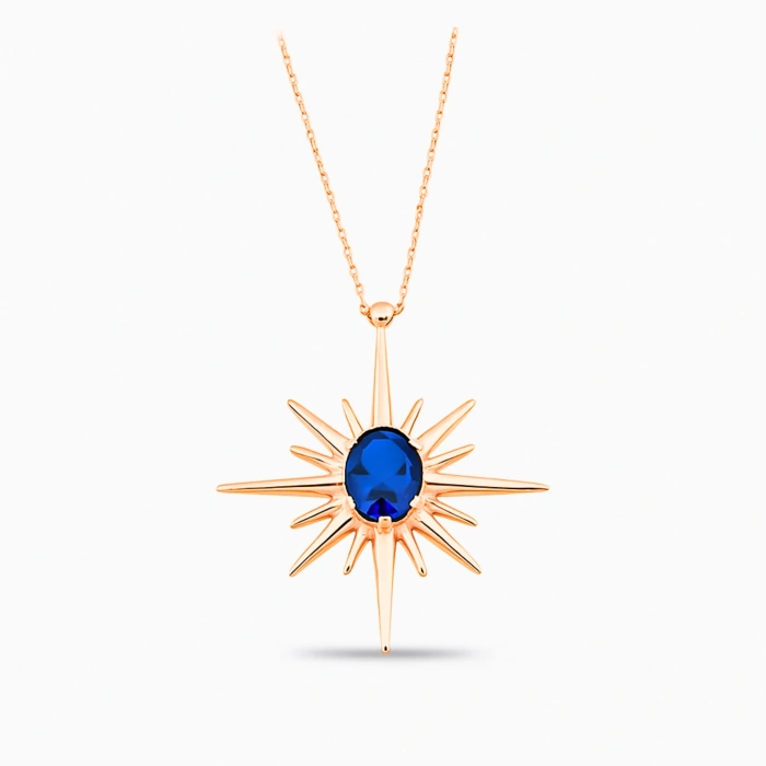 North Star Sapphire Necklace