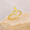 14K Gold Snake Ring, Spiral Ring, Animal Jewelry, Snake Ring