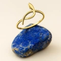 14K Gold Snake Ring, Spiral Ring, Animal Jewelry, Snake Ring