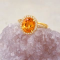 14K Gold Zultanite Solitaire Ring, Color-Changing Gold Zultanite Ring, Engagement Rings
