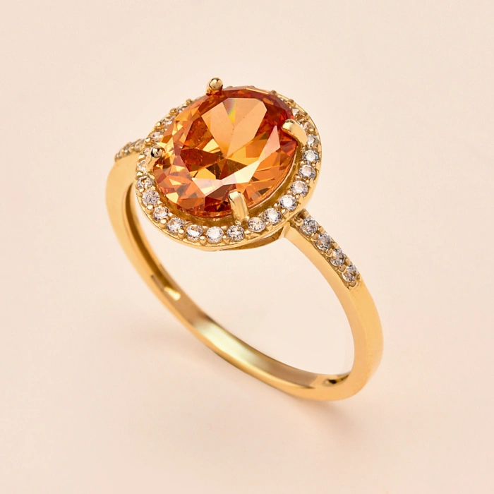 14K Gold Zultanite Solitaire Ring, Color-Changing Gold Zultanite Ring, Engagement Rings
