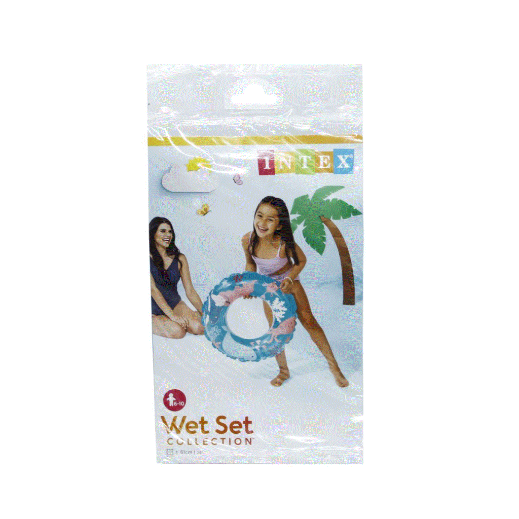 Çocuk IS59242 Şeffaf Baskılı Simit 61 cm - Vardem Oyuncak