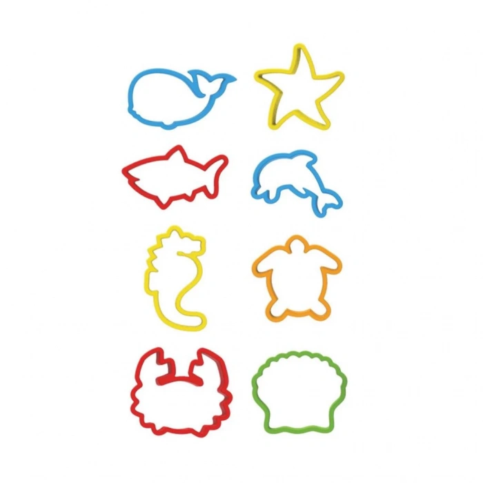 Çocuk 03574 Okyanus Hayvanları Seti Oyun Hamuru 150 gr -Dede