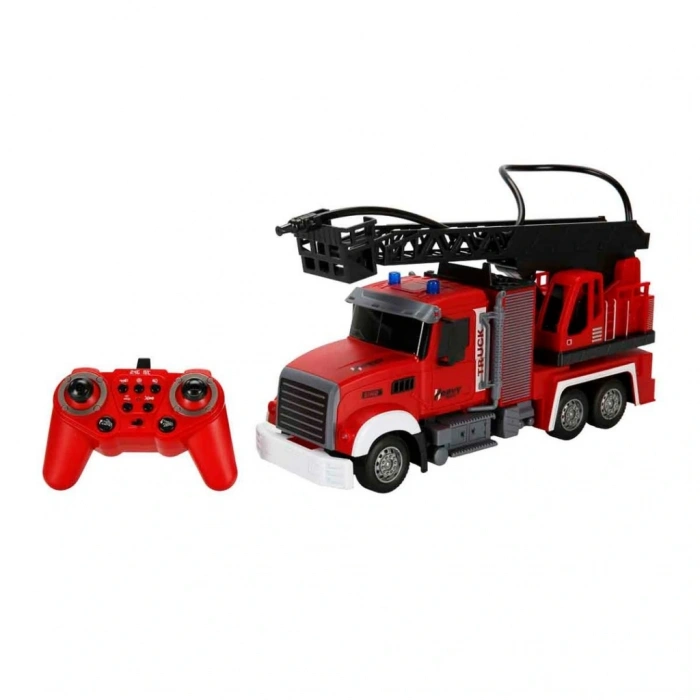 1/12 Uzaktan Kumandalı Sesli ve Işıklı İtfaiye Aracı
