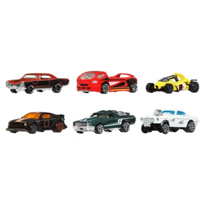 1:64 Hot Wheels Legends Silver Serisi 6’lı Paket