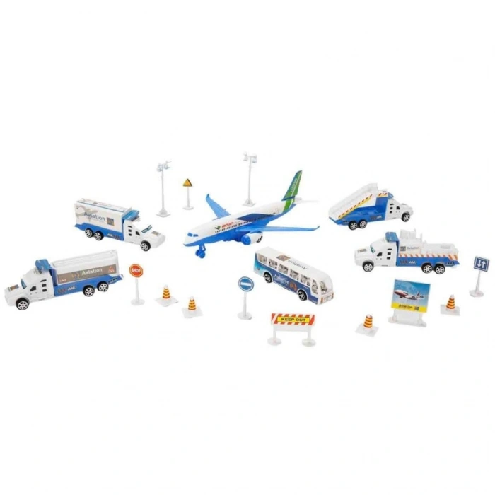 1012381 YFN MXX OYUN SET HAVAALANI UÇAKLI SES IŞIKLI BYK MV