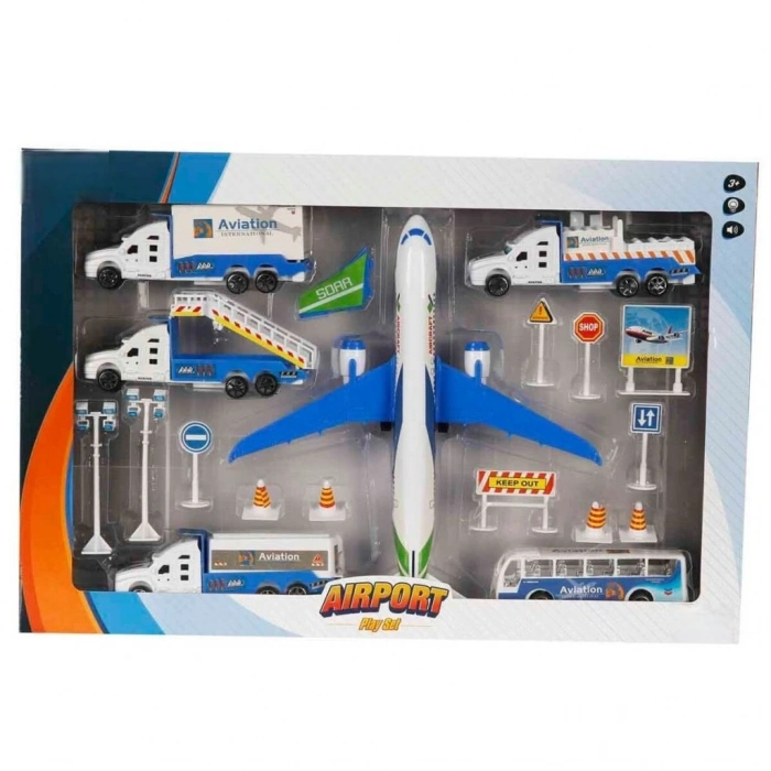 1012381 YFN MXX OYUN SET HAVAALANI UÇAKLI SES IŞIKLI BYK MV