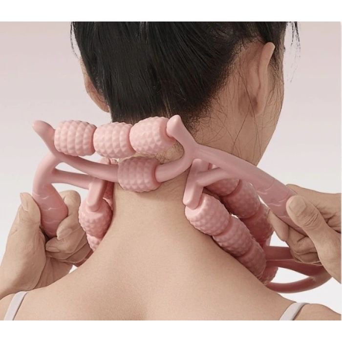 18 Tekerlekli Selülit Masaj Aleti Lenf Drenaj Rulosu CM-376