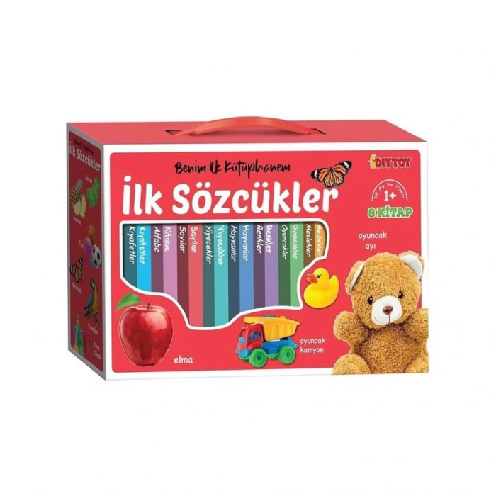 Çocuk 2090 Dıytoy, İlk Kütüphanem-İlk Sözcükler 8Li Mini Kitap Seti