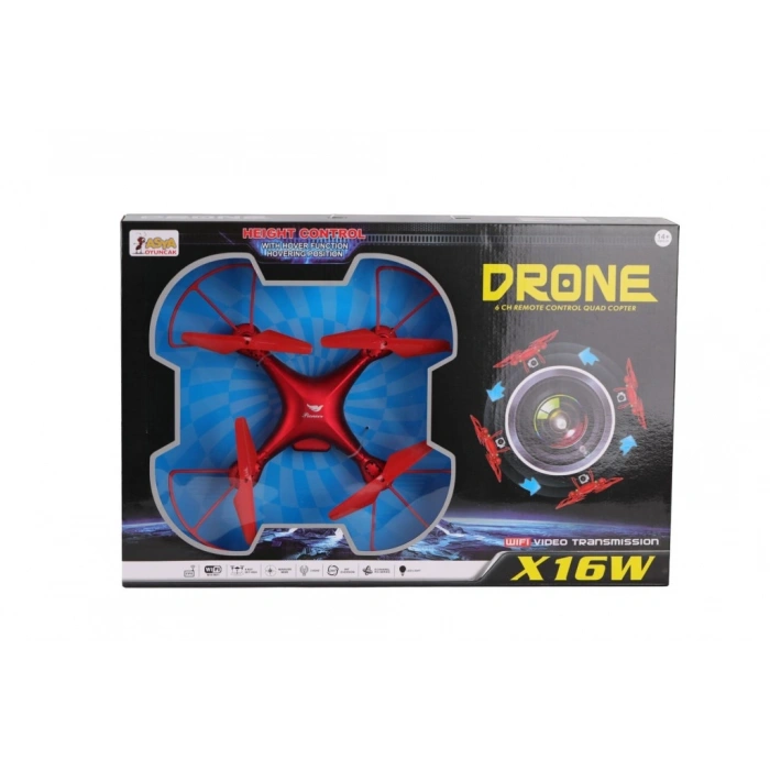 22571-X16W Kumandalı Kameralı Drone - Asya Oyuncak