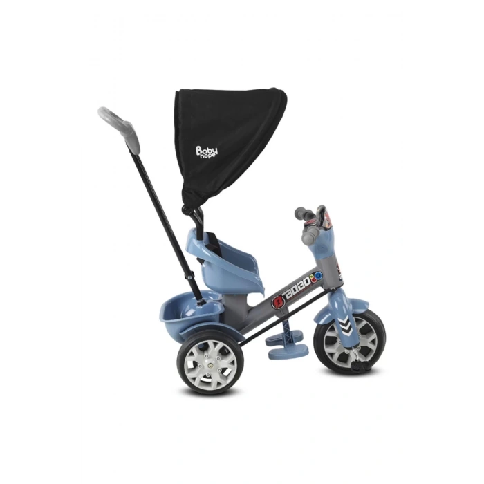 3 Tekerlekli Çocuk Bisiklet Eğitici Öğretici Bebek Ve Çocuk Babyhope Bobo Speed Tenteli Bisiklet