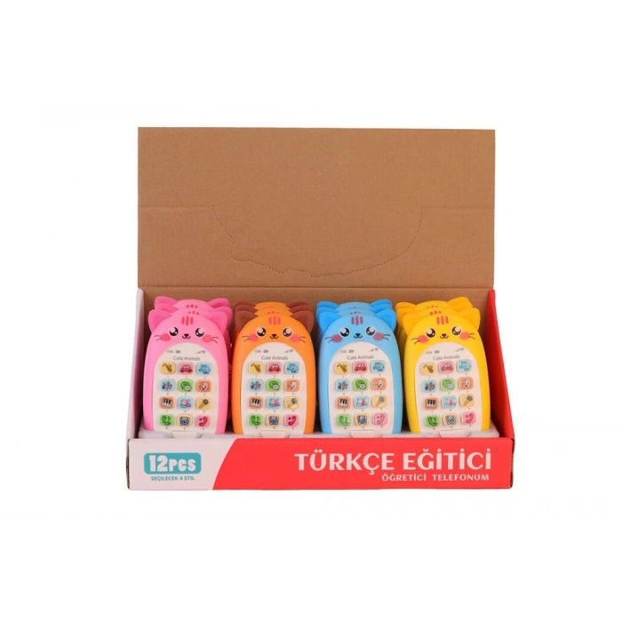 312-4 KUTUDA 12 Lİ PİLLİ TÜRKÇE TELEFON-CN