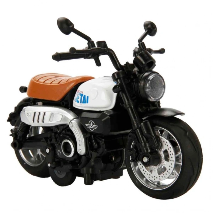 5835 MOTOSİKLET 1 14 HONDA MONKEY KASKLI FİGÜR PB 3R SES IŞIK