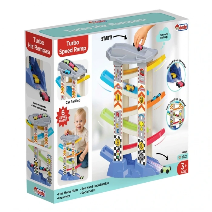 6 Katlı Turbo Hız Rampası Seti