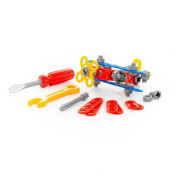 Çocuk 72962 Mucit 2si 1 Arada İnşa Seti 57 Parça -Polesie