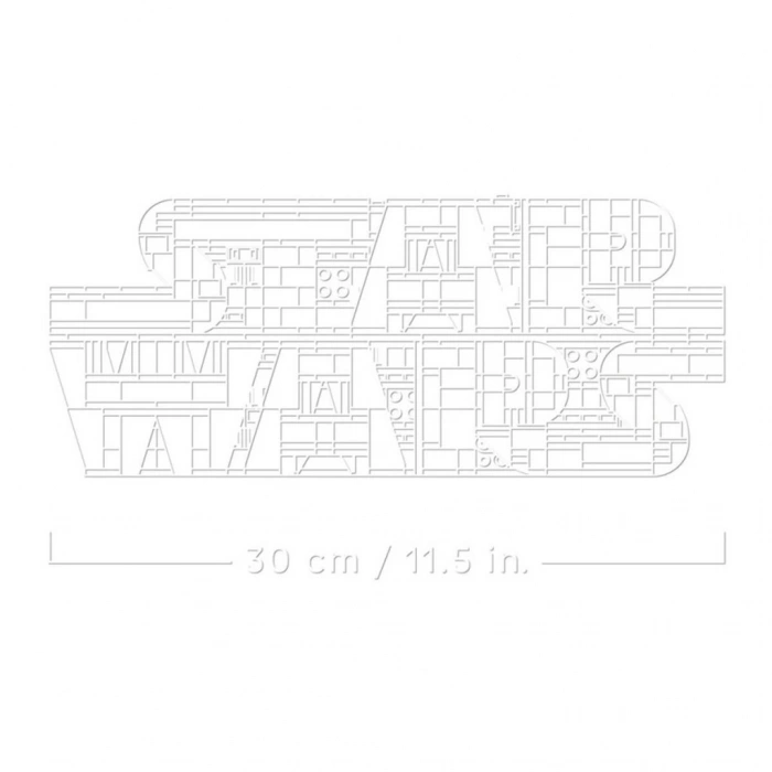 75407  Star Wars Logosu 700 Parça +18 Yaş