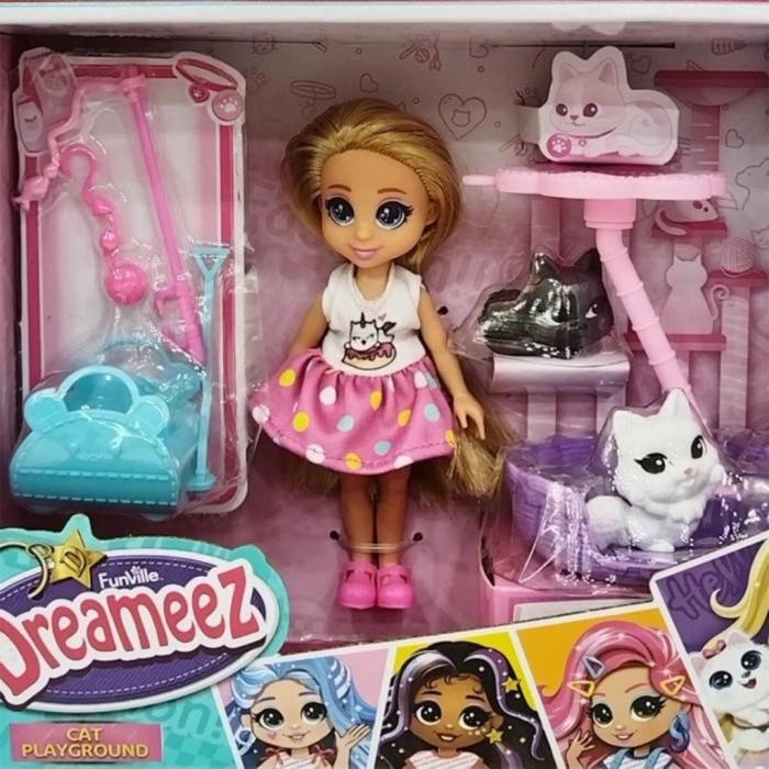 81125 MİNİ BEBEK VE KEDİ SETİ