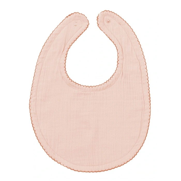 BabyJem Bürümcük Müslin Önlük 811 Somon