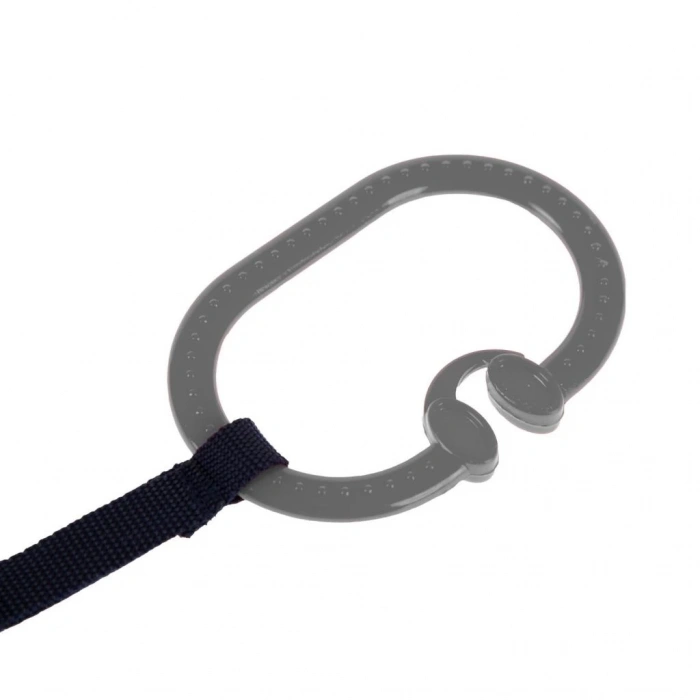 Çocuk BabyJem Çıngıraklı Puset Halkası 876 Gri