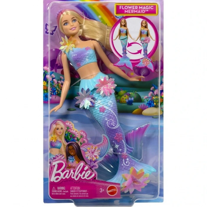 Barbie Büyülü Çiçekler Deniz Kızı
