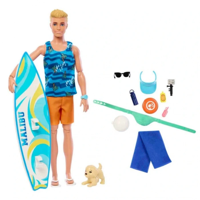 Barbie Ken Sörf Yapıyor Oyun Seti