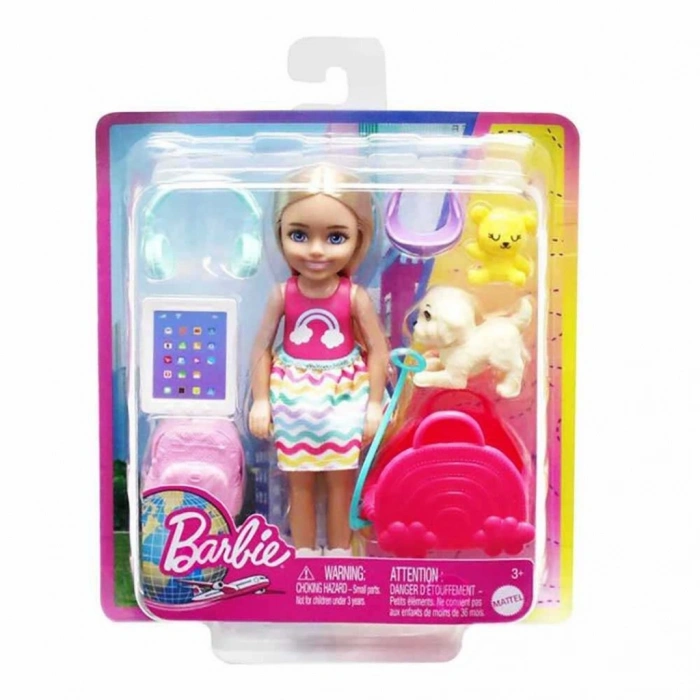 Barbie Seyahatte Chelsea Bebek Ve Aksesuarları
