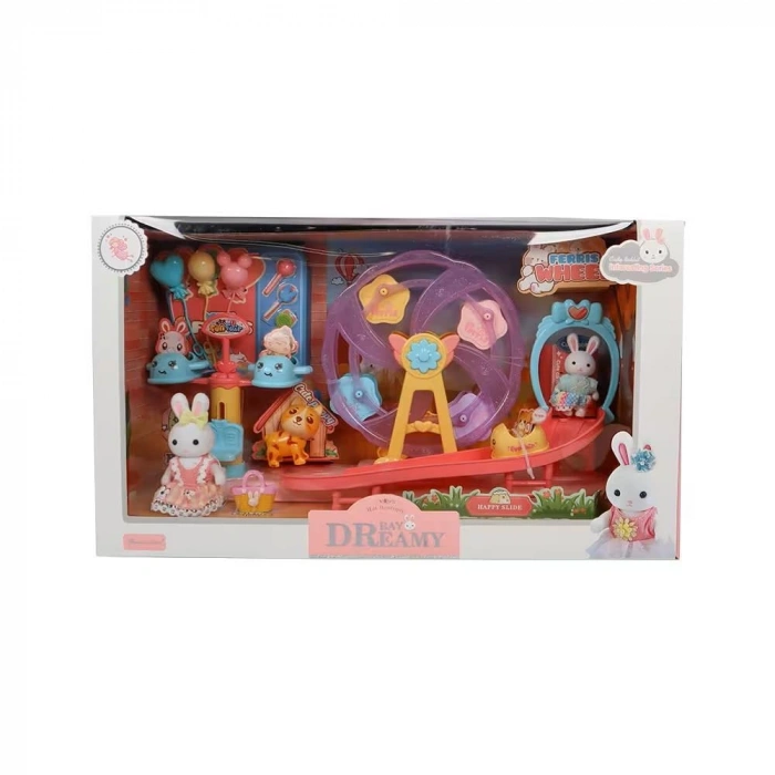 BAY DREAMY MİNİ TAVŞAN EĞLEN. DÖNME TEKERLEK-MGA