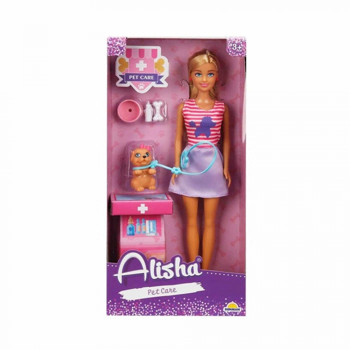 BEBEK SET ALİSHA VETERİNER AKSESUARLI ( 1 ADET FİYATIDIR )
