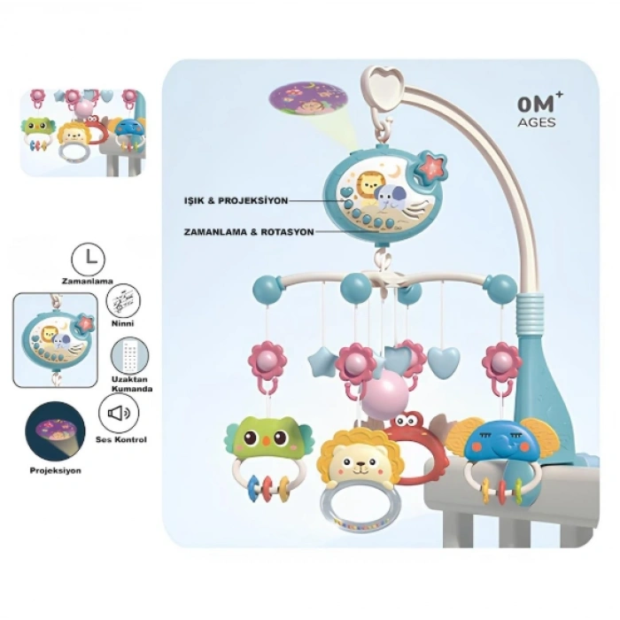 BIB-698-84,85 IŞIKLI MÜZİKLİ KUMANDALI BEBEK -VRD