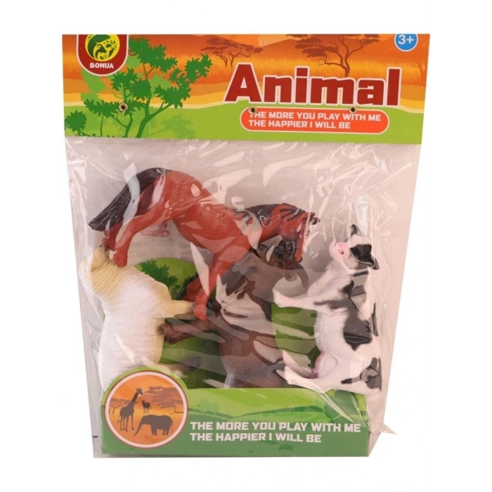 BMA-14 PVC PAKETTE DÖRTLÜ ÇİFTLİK HAYVANLARI -KİD