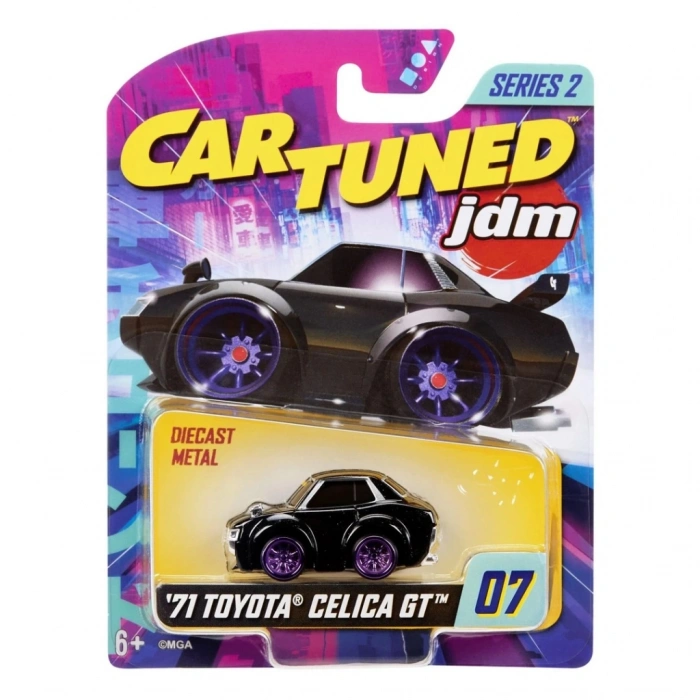 CarTuned JDM Seri 2 1971 Toyota Celica GT - Siyah Araba