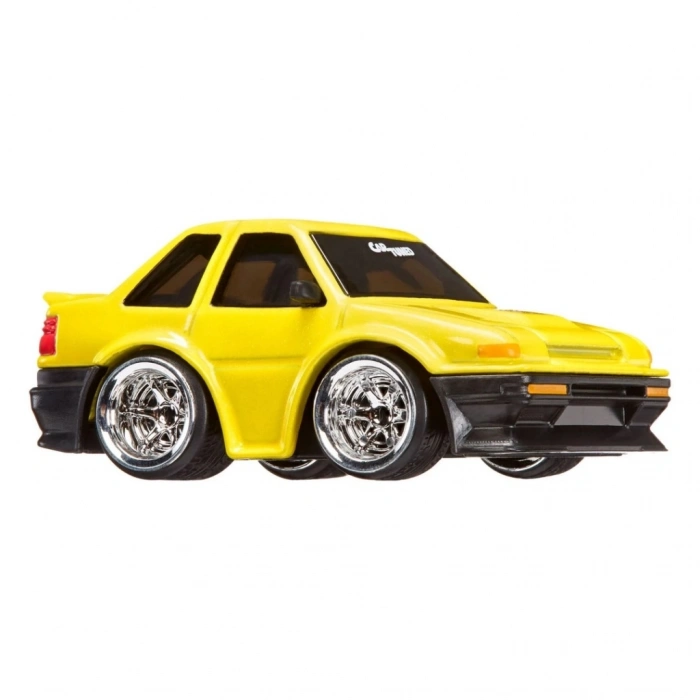 CarTuned JDM Seri 2 1985 Toyota Corolla AE86 - Sarı Coupe Araba