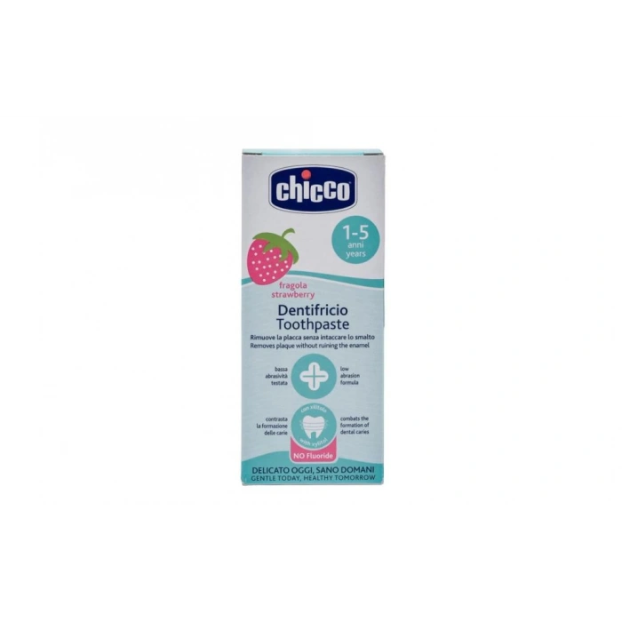 Çocuk Chicco Çilekli Diş Macunu 12 Ay+ 50 ml