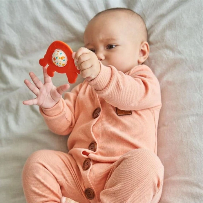 Çocuk 30862 Lets be Child - Sevimli Kaplumbağa Diş Kaşıyıcı Çıngırak