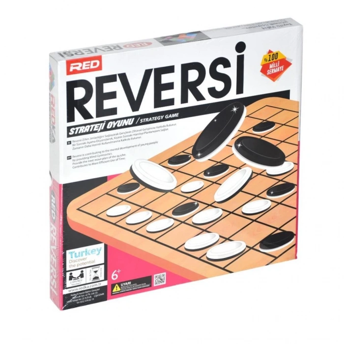 Çocuk 5128 Redka Ahşap Reversi
