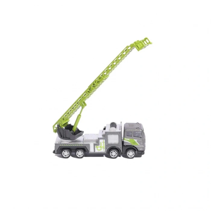 Çocuk 601-10 Sürtmeli Metal İtfaiye -Prestij