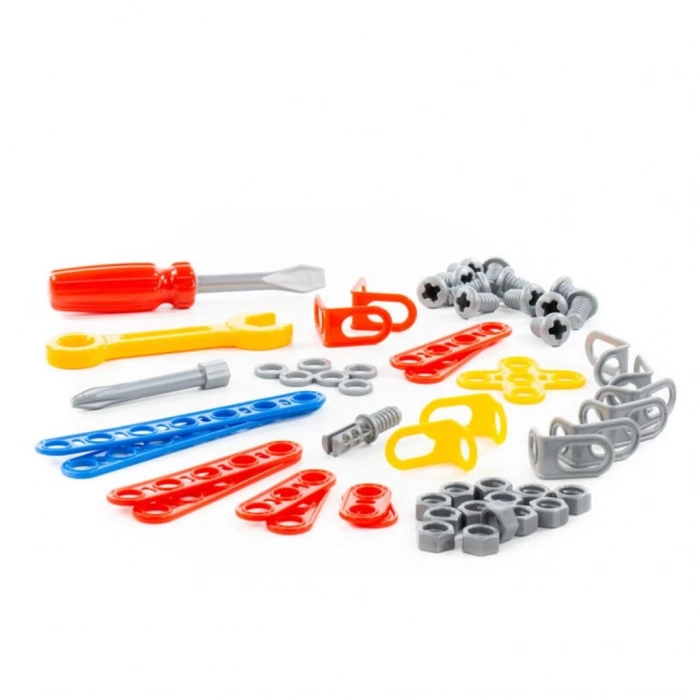 Çocuk 72962 Mucit 2si 1 Arada İnşa Seti 57 Parça -Polesie