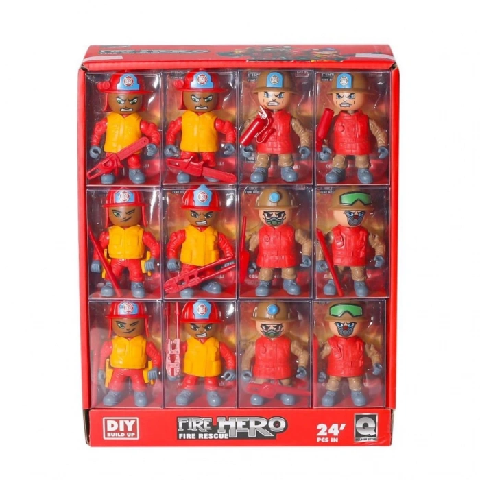 Çocuk 8910-D71 Süper İtfaiye Adamlar -Birliktoys