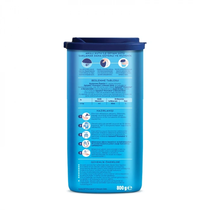 Çocuk Aptamil Devam Sütü Maması No2 6-9 Ay 800 Gr
