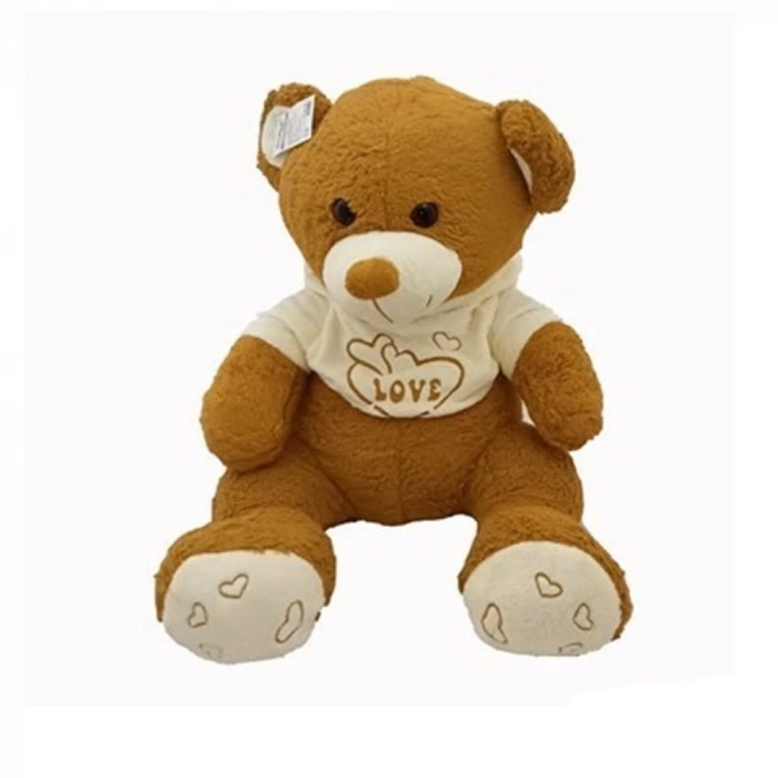 Çocuk Damla Toys Kapişonlu Ayı 80 cm