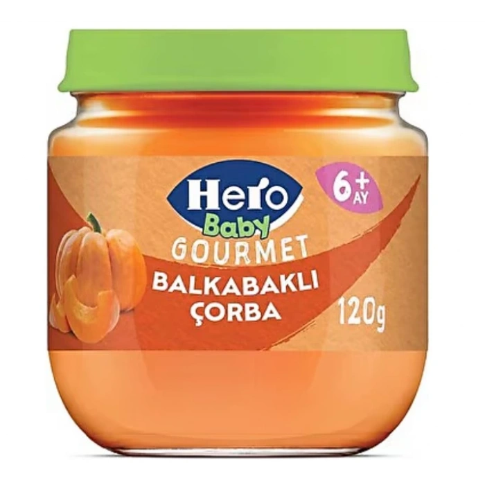 Çocuk Eğitici Gelişim Hero Baby Gourmet Balbakaklı Kavanoz Mama 120 Gr