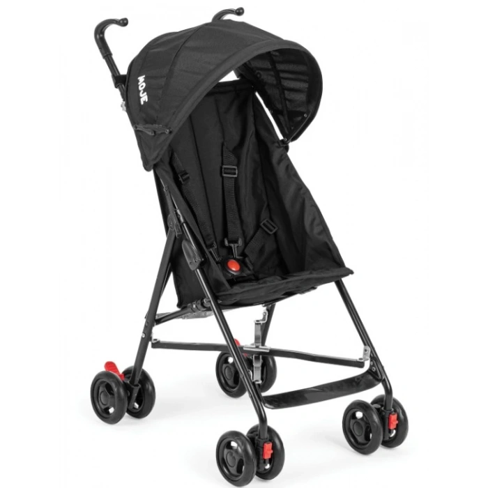 Çocuk Eğitici Gelişim Moje Simple Pratik Baston Bebek Arabası Siyah