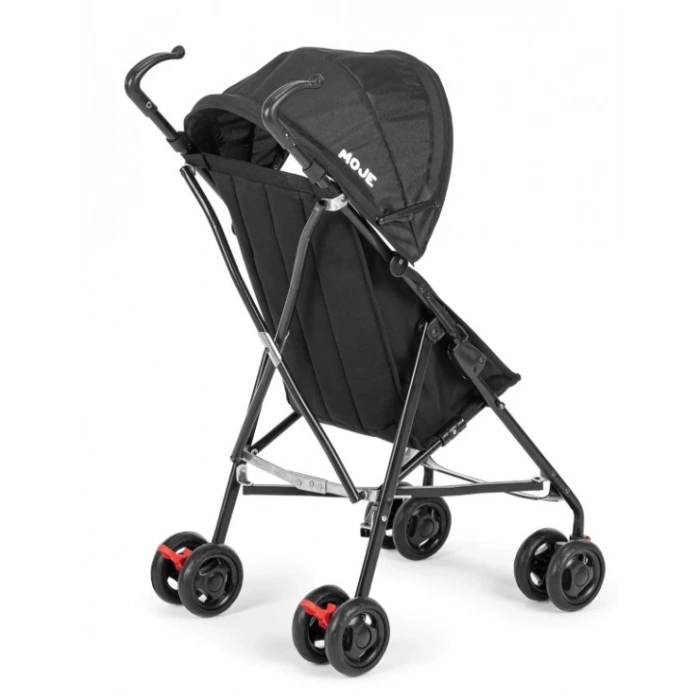 Çocuk Eğitici Gelişim Moje Simple Pratik Baston Bebek Arabası Siyah