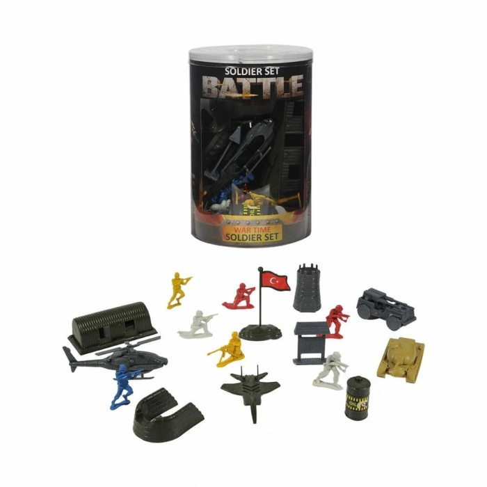 Çocuk ERN-824 Heroes Toys Büyük Asker Seti - Eren Oyuncak
