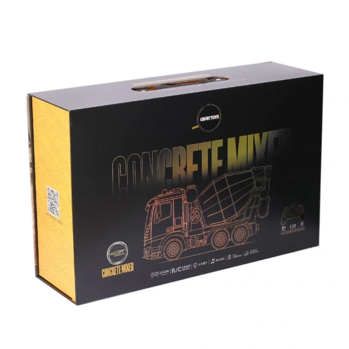 Çocuk HJ8001-1 Metal Kumandalı İş Makinesi -Gepettoys