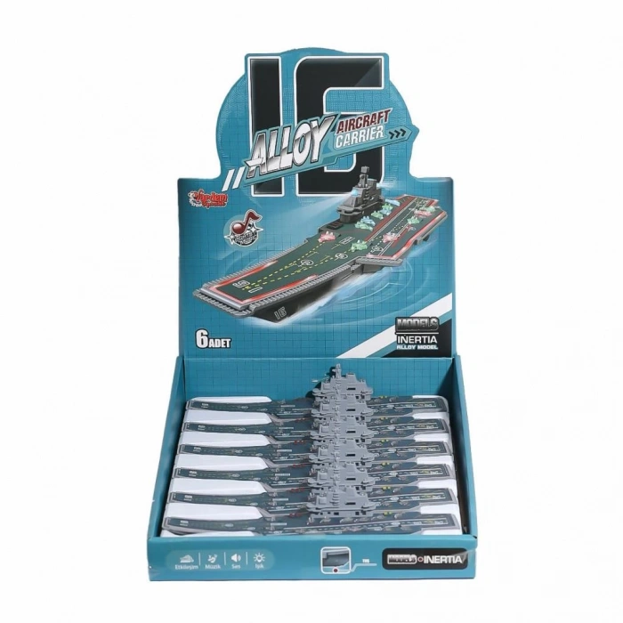 Çocuk JW567-084 Sesli ve Işıklı Gemi Uçak Pisti -Vardem