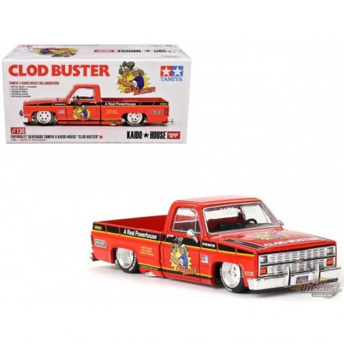 Çocuk Mini GT 1/64 Chevrolet Silverado TAMIYA x KAIDO HOUSE Clod Buster