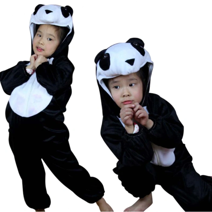 Çocuk Çocuk Panda Kostümü 2-3 Yaş 80 cm
