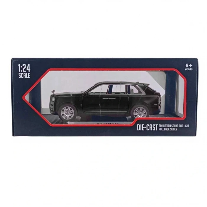 Çocuk Şeffaf Kutuda Metal Rolls Royce