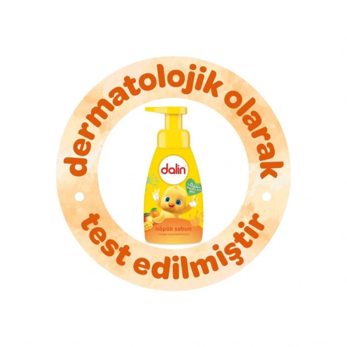 Dalin Köpük Sabun Mango & Portakal Kokulu - Çocuklara Özel Temizlik